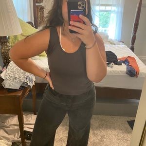 Charcoal tank top